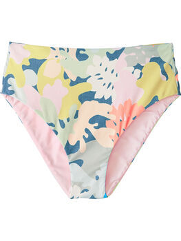 Streamline High Waisted Bikini Bottom - Barrier Reef