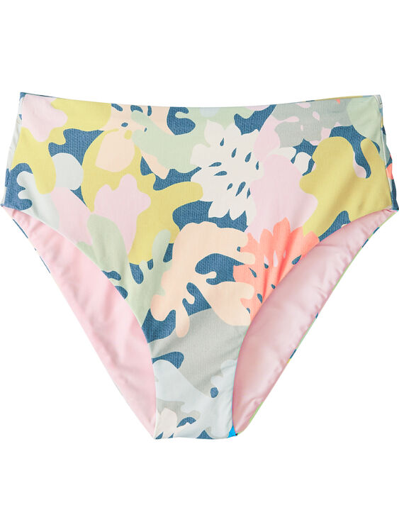 Streamline High Waisted Bikini Bottom - Barrier Reef, , original
