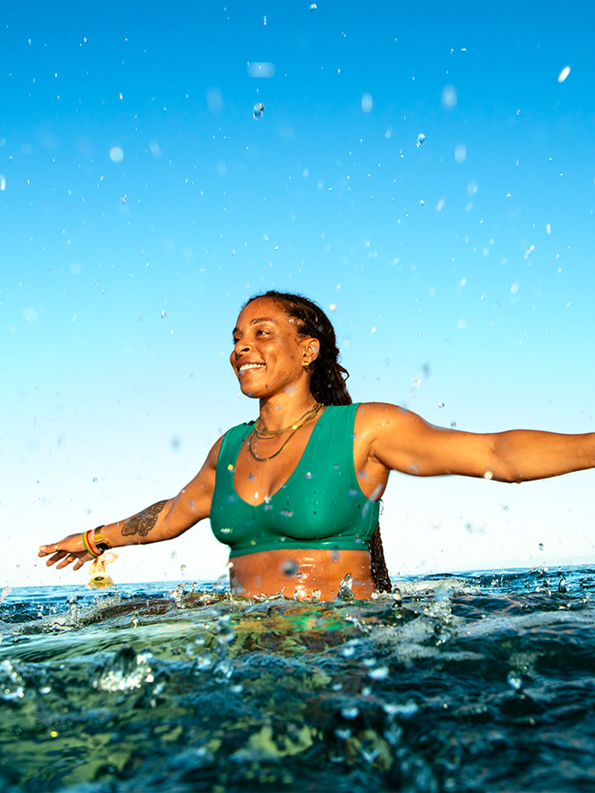 Sports Bra Swim Tops | Title Nine