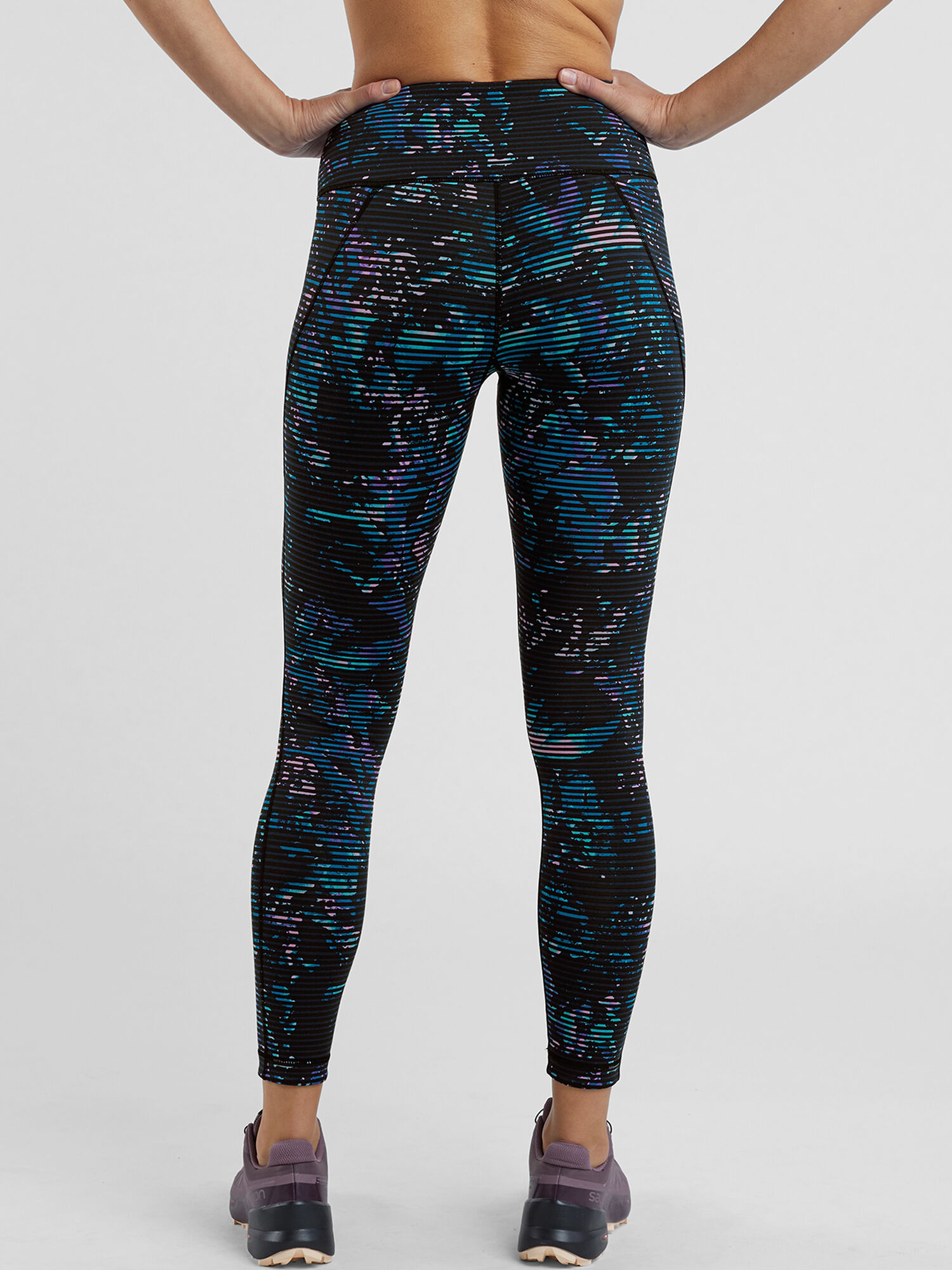 Mad Dash Reversible 7/8 Running Tights - Vignette, , original