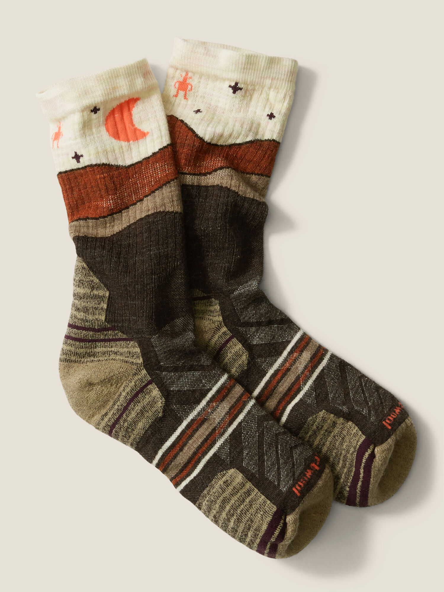 Lunar Trek Hike Crew Socks, , original