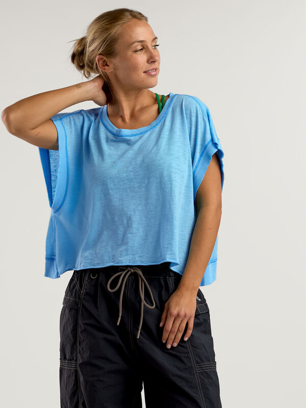 My Time Tee &ndash; Cropped Workout Top by Free People Movement