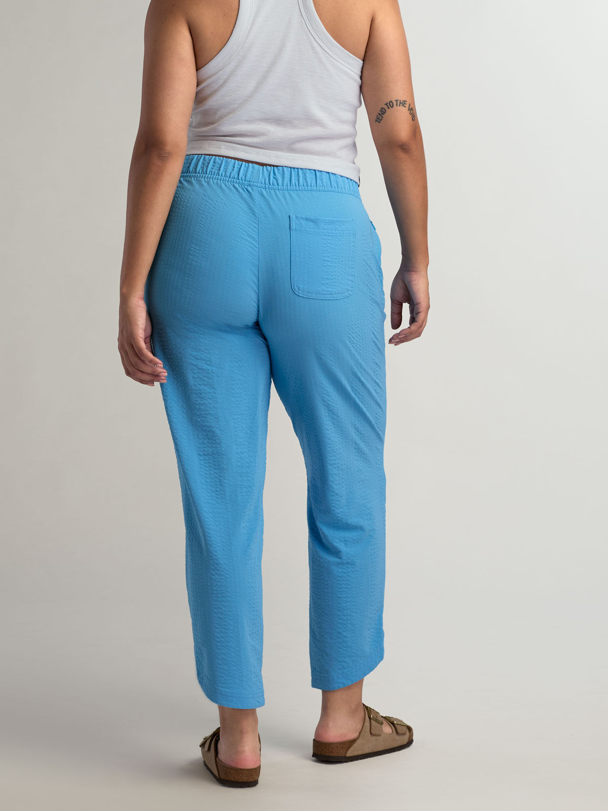 Slaycation Quick Drying Straight Leg Pants - Petite Outlet