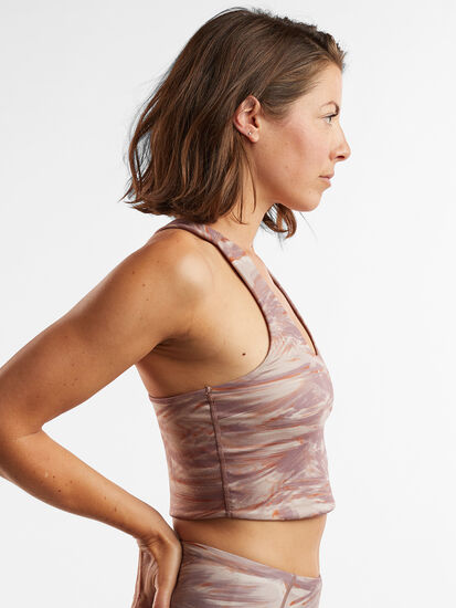Forward Motion Reversible Crop Top, , original