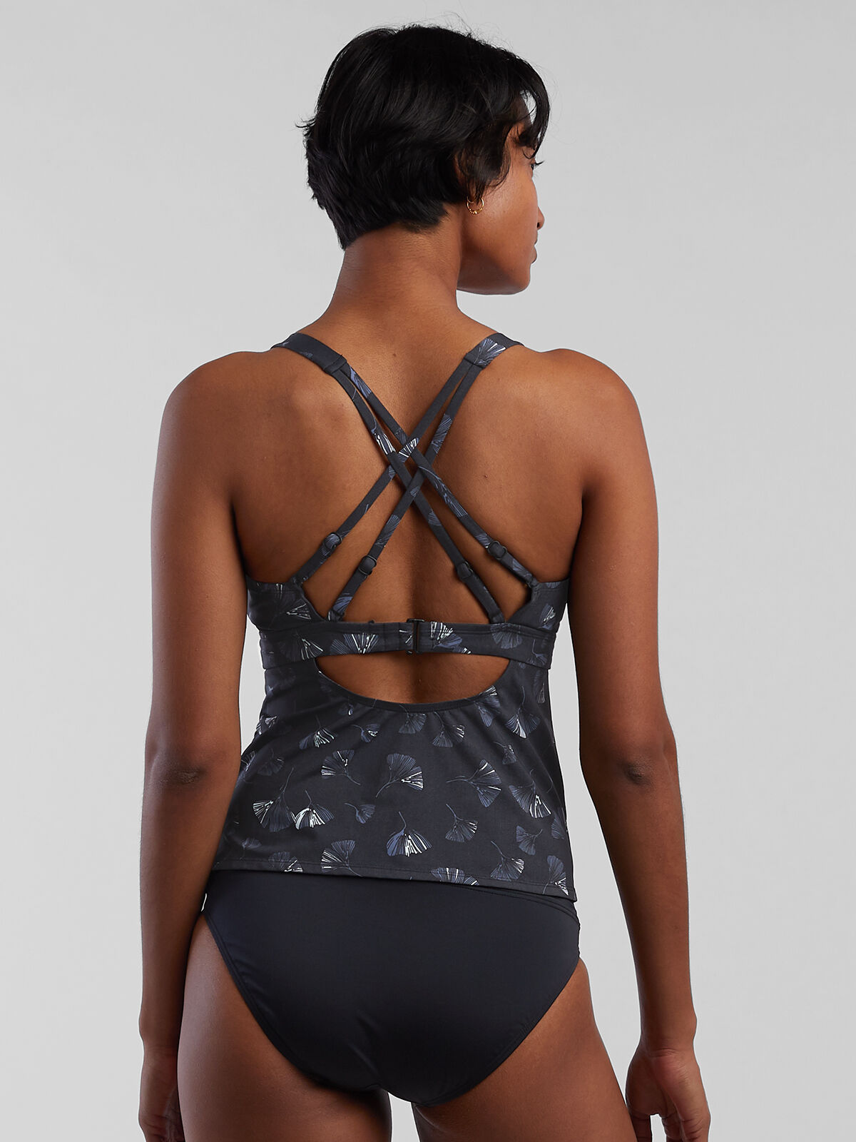 Racerback tankini with sales underwire