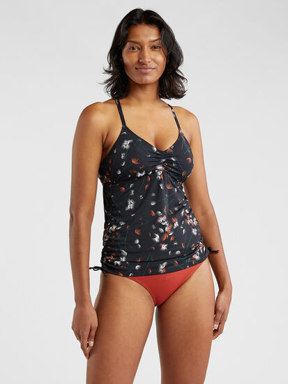 Capitola Underwire Tankini Top - Feather Floral: Image 2