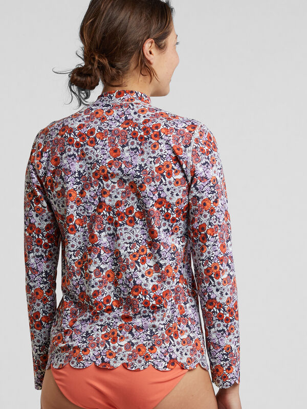 Skimboard Sun Shirt - Poppy, , original