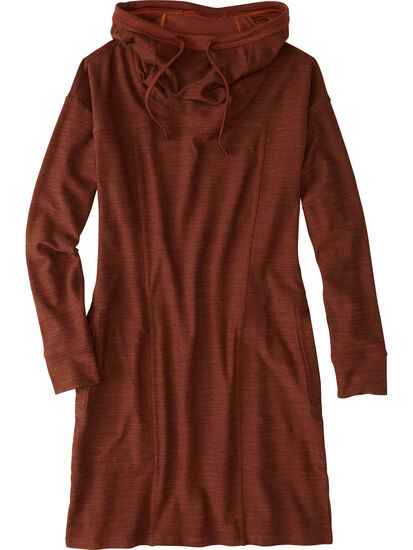 Hibernation Hoodie Sweatshirt Dress: Image 1