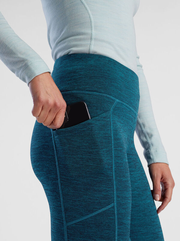 Crash Polartec® Fleece Lined Flare Pants - Heathered, , original