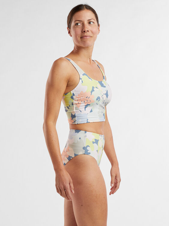 Streamline High Waisted Bikini Bottom - Barrier Reef, , original