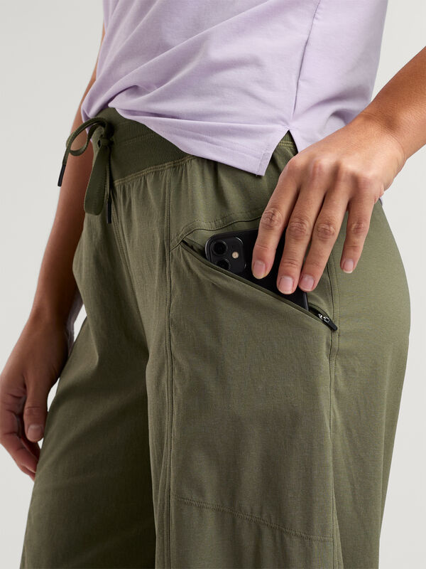 Evergreen Wide Leg Hiking Pants, , original