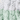 Powder Pouf Beanie, Arctic Green Print, swatch