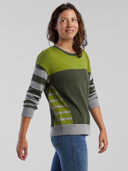 A La Mode Crew Neck Sweater, , original