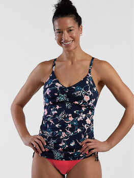 Capitola Underwire Tankini Top - Kyoto Garden