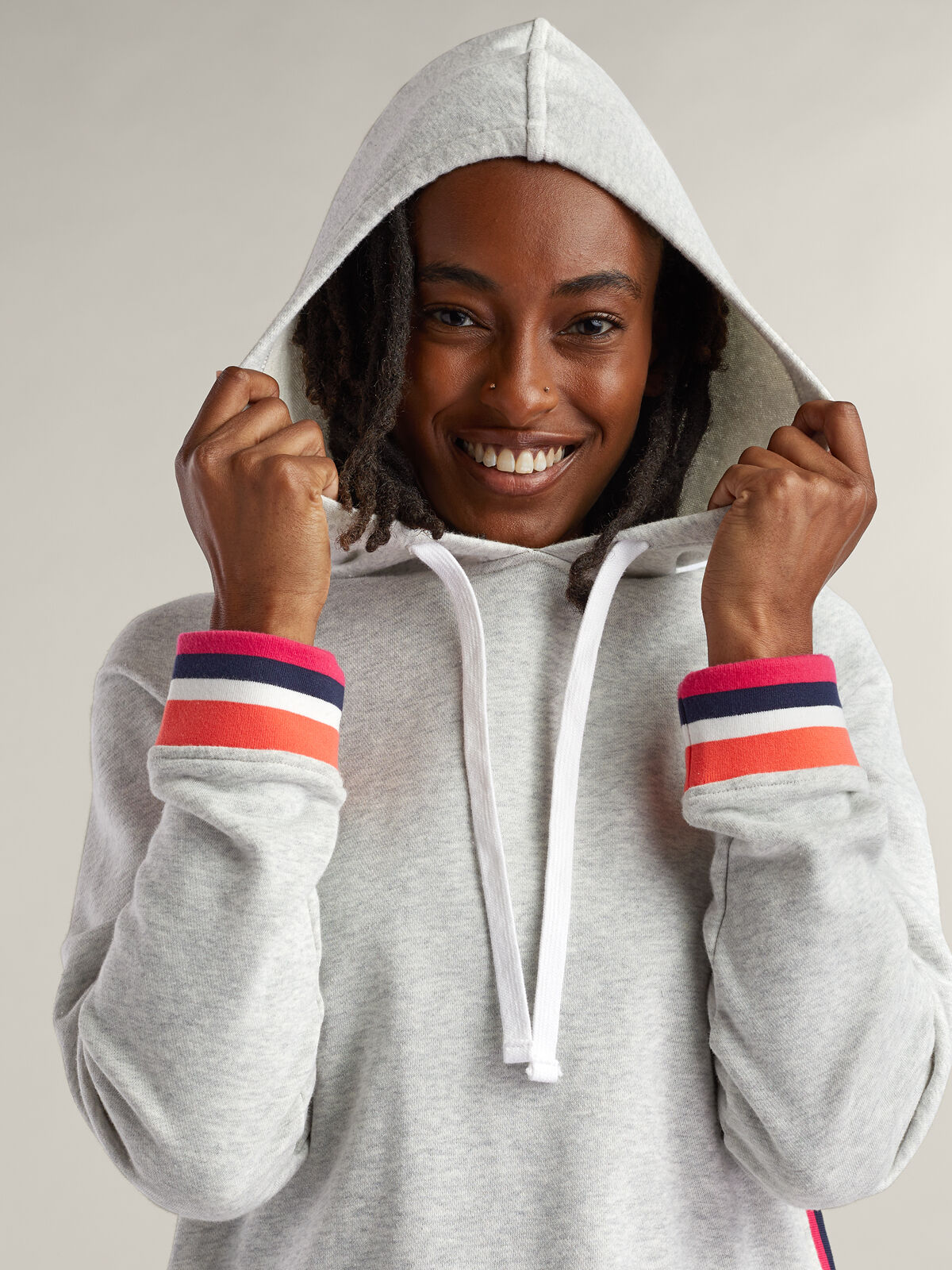 Women's French Terry Hoodie Cropped Sweatshirt: Joyride | Title Nine