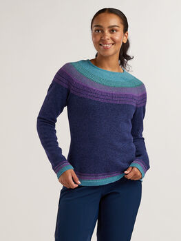 Women's Wool Ski Sweater: Por Vida