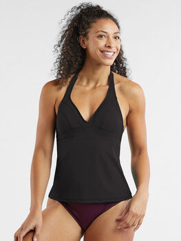 Set It and Forget It Halter Tankini Top