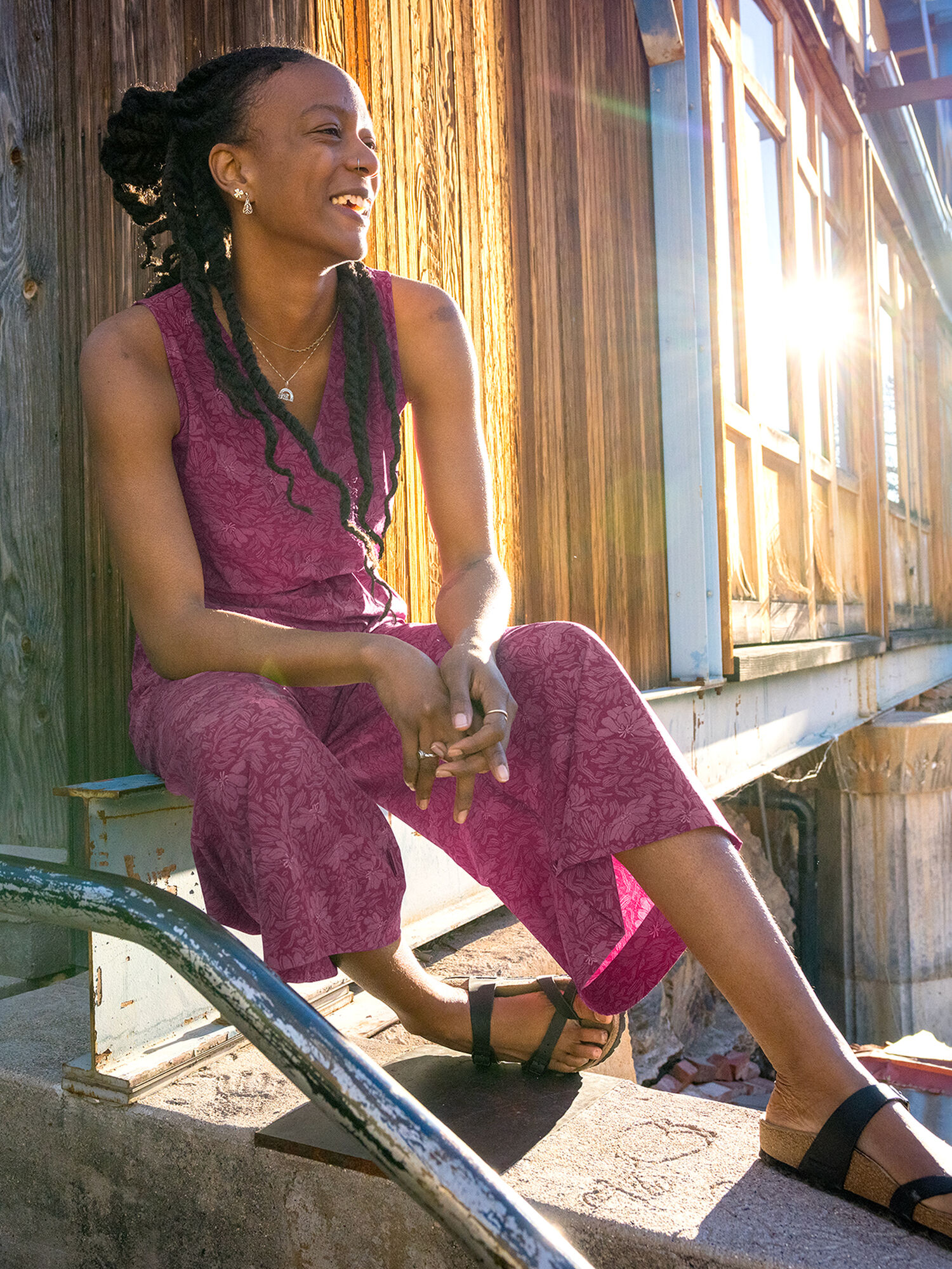 Getaway Jumpsuit - Petite, , model