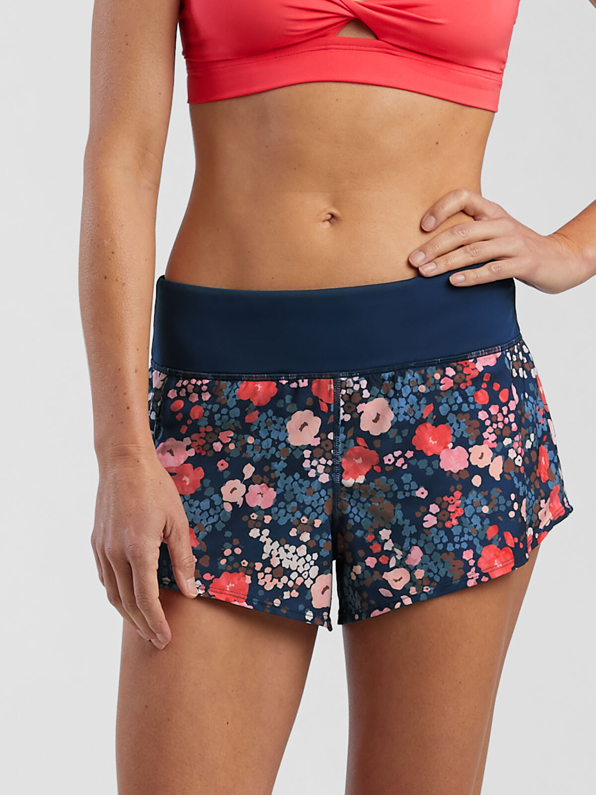 Women s Swim Shorts Wahine Floral Crush