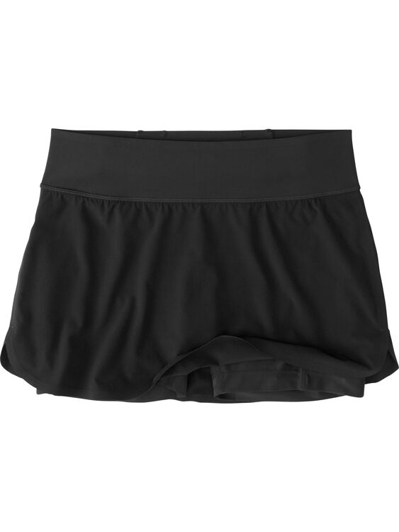 Athletic Skort- White & Black – 128