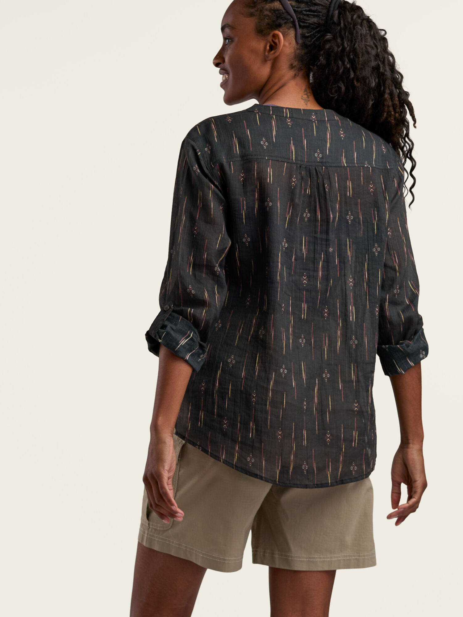 Moorea Gauze Long Sleeve Top, , original