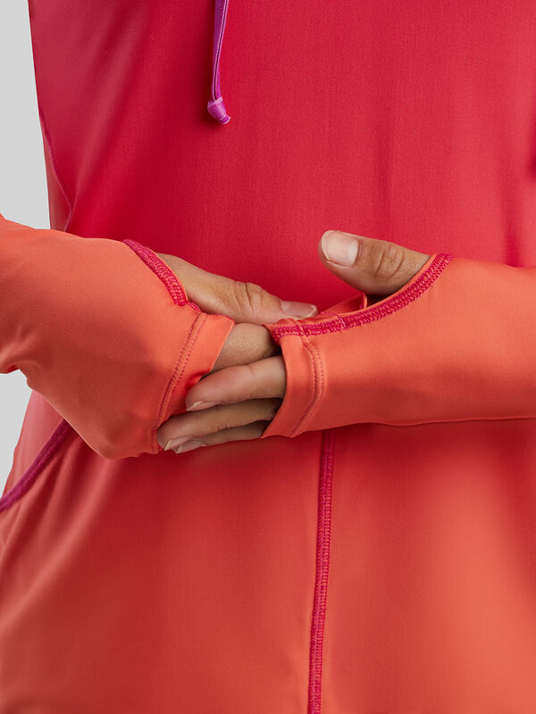 Blocker Hoodie Dress - Ombre, , original