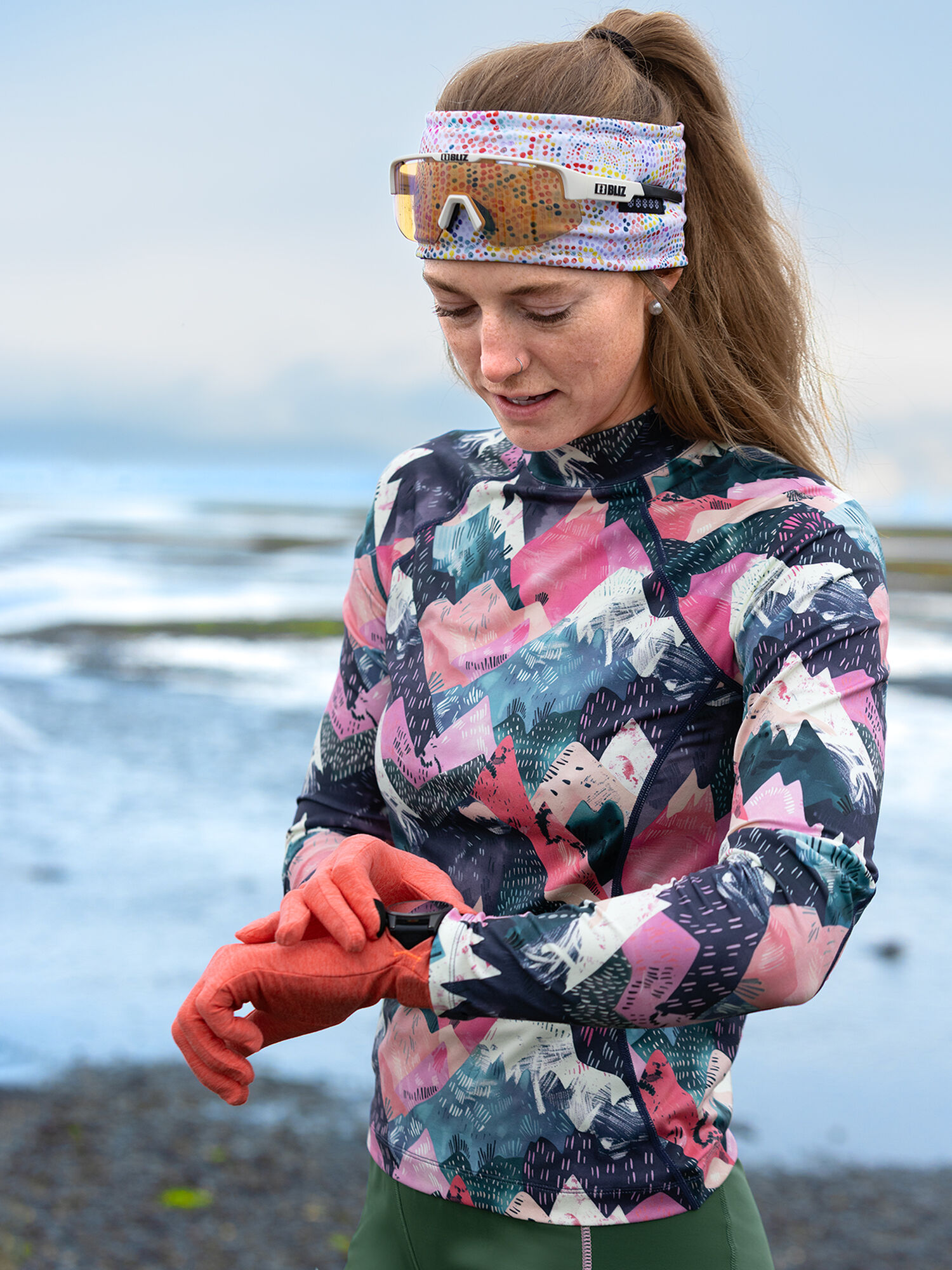 Skida Alpine Headband, , model