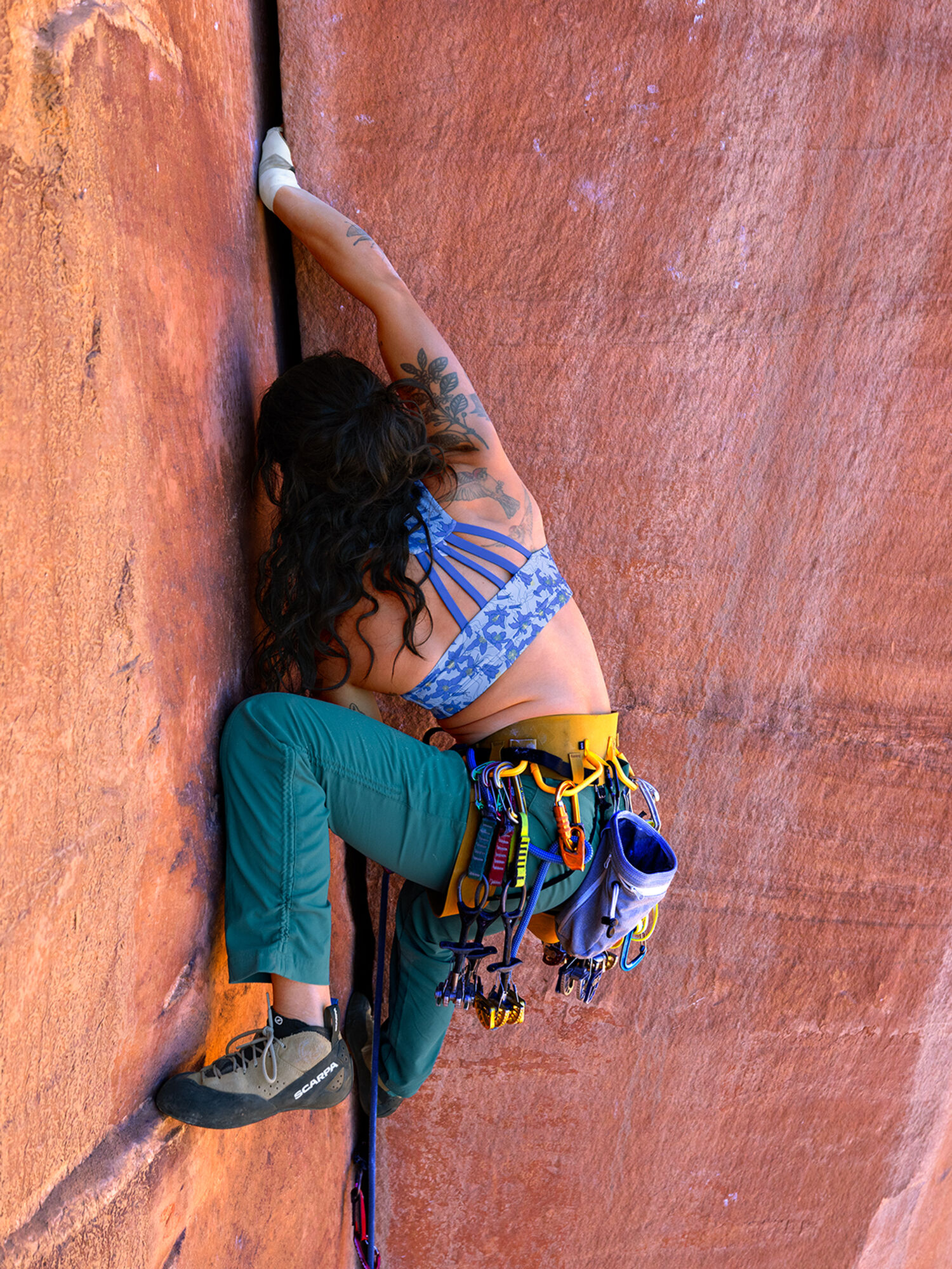 Open Lane Sports Bra, , original