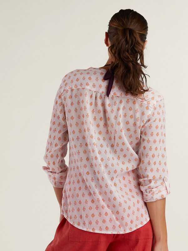 Moorea Gauze Long Sleeve Top, , original