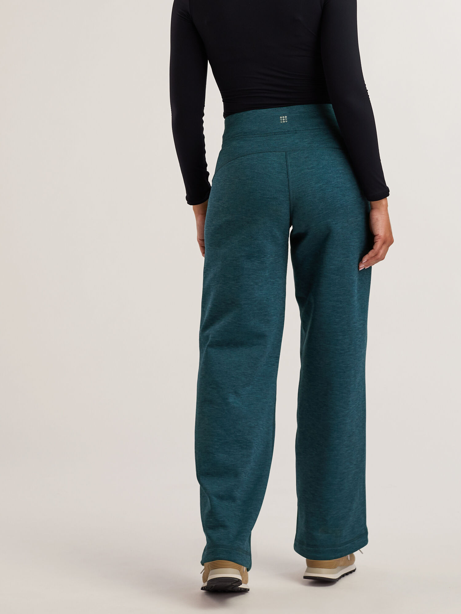 Crash Fleece Lined Wide Leg Pants - Petite, , original