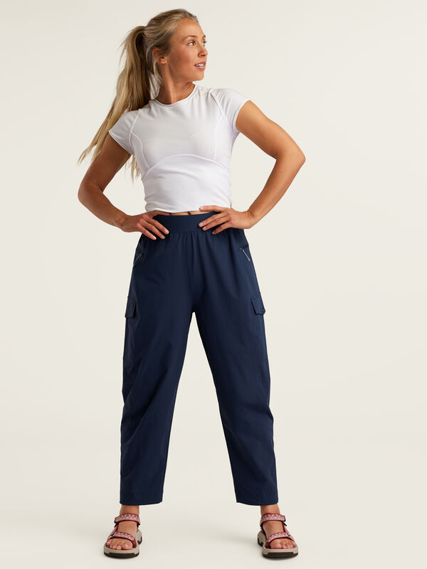 Women's High Rise Barrel Leg Hiking Pants