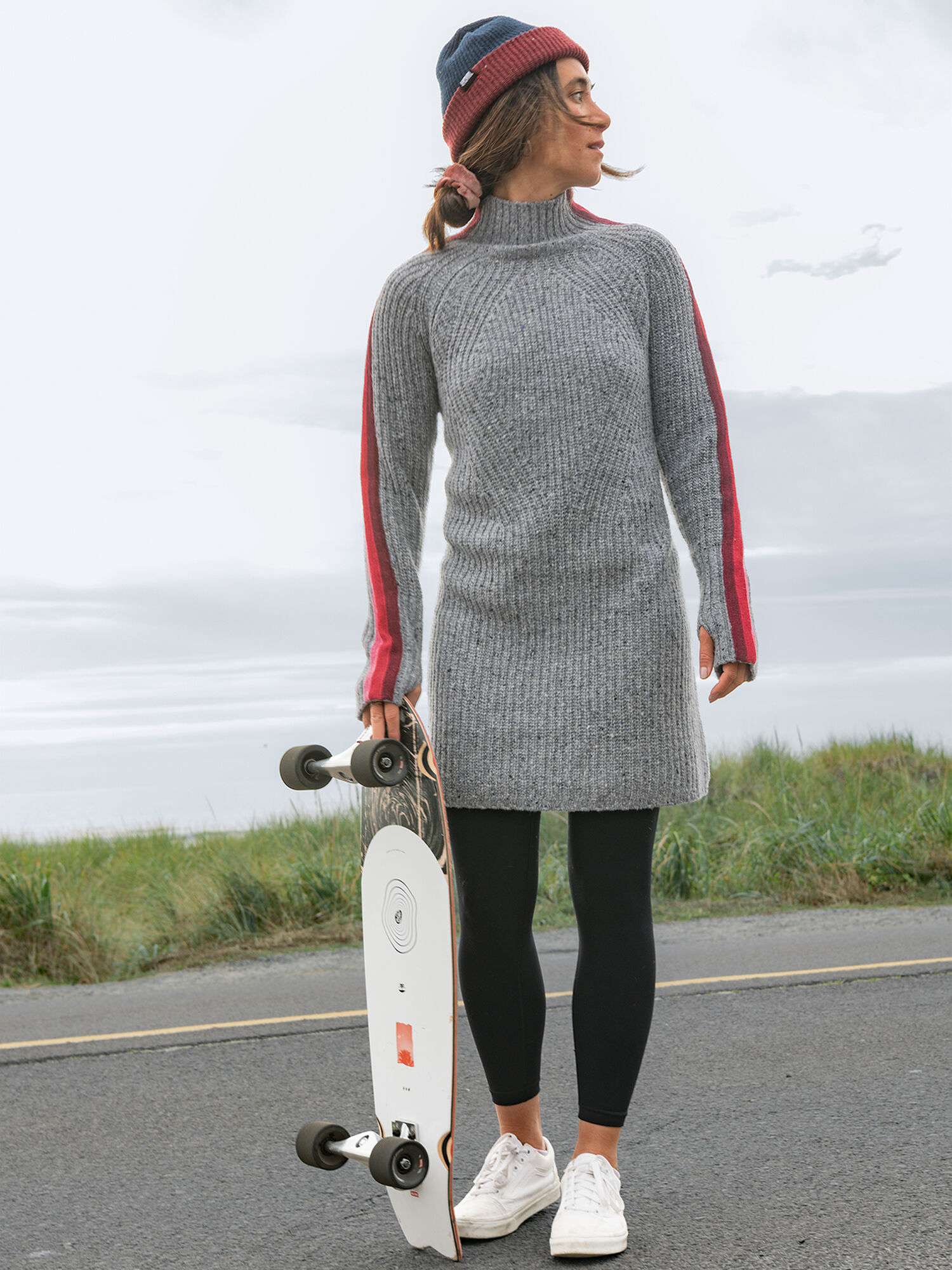 Groomer Long Sleeve Dress, , model