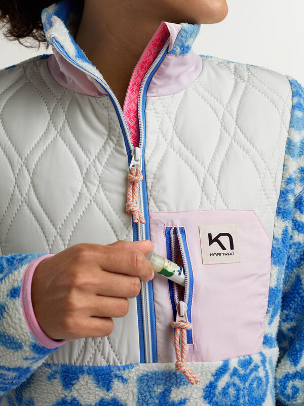 Rothe Quilted 1/2 Zip Pullover, , original