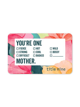 The Gift That Always Fits - Title Nine Gift Cards