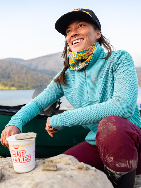 Kickback 1/4 Zip Sweater - Stripe
