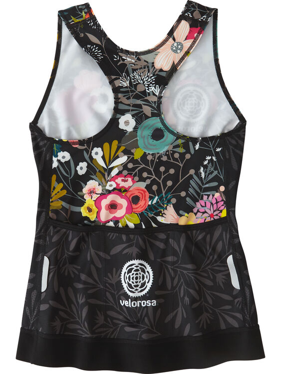 Ride Relentless Cycling Tank Top - Night Garden, , original