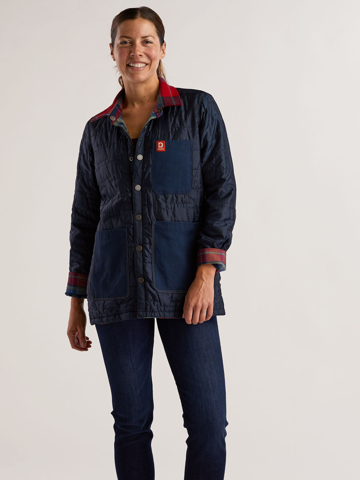 Dovetail Women's Workwear Durham Quilted Jacket | Title Nine