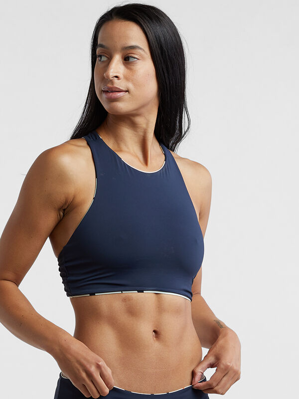 Encinitas Reversible High Neck Bikini Top - Capitola, , original