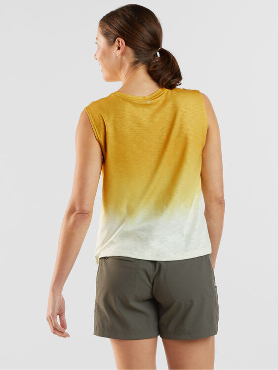 Women's Tank Top: Ravine Dip Dye | Title Nine