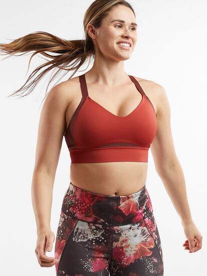 Goldilocked Strappy Sports Bra, , original