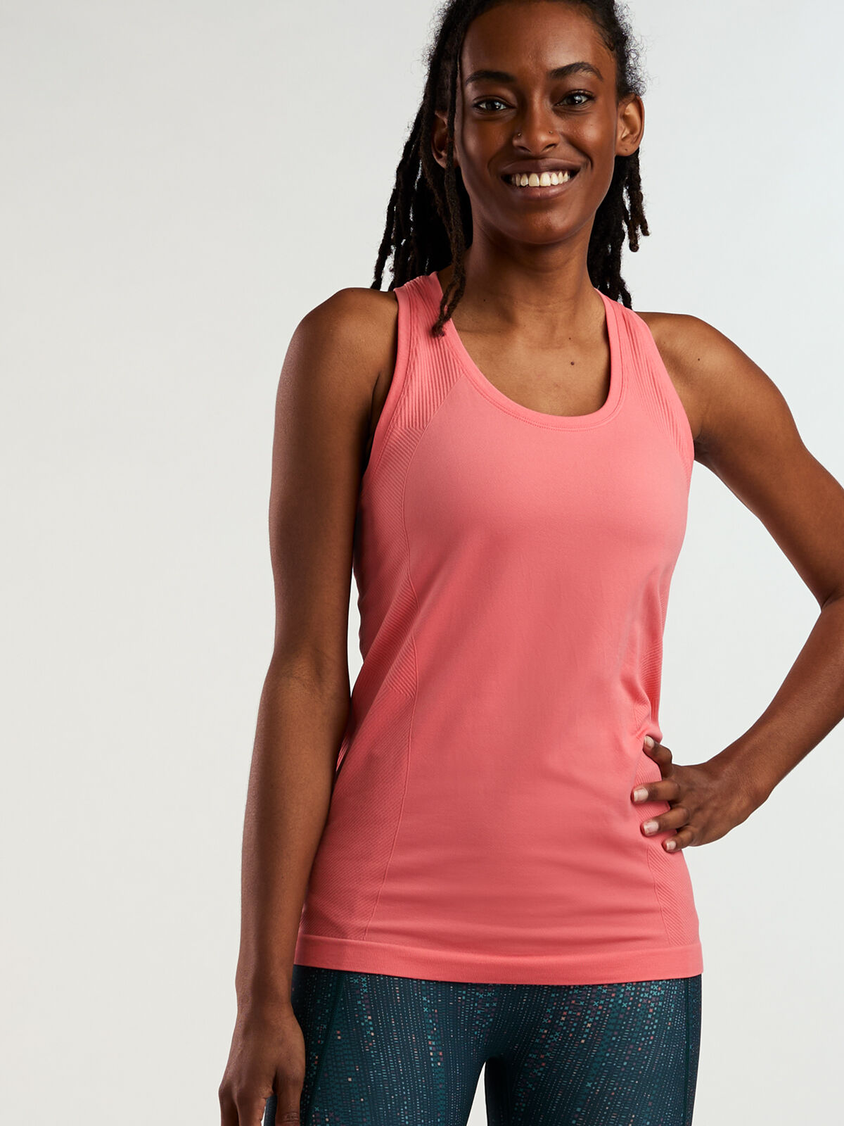 ＜FILL THE BILL＞ニットタンク ベスト Sweaty Betty Women's Athlete Seamless Workout Tank | Title Nine