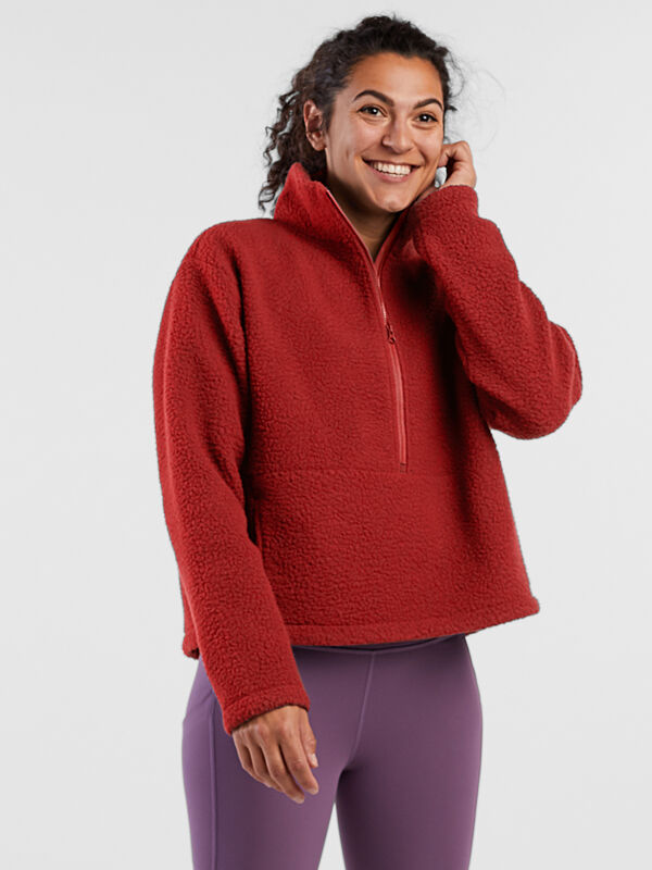 Acadia Fleece Pullover, , model