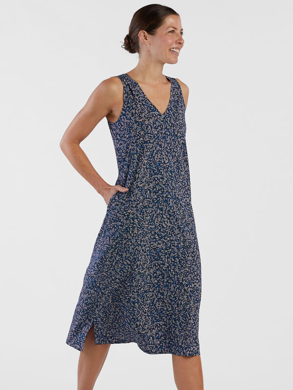 Round Trip Midi Dress - Stonehenge, , original
