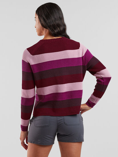 Offsite Crew Neck Sweater - Striped: Image 4