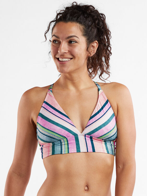 Sure Bet Midkini Top - Madras Stripe, , original