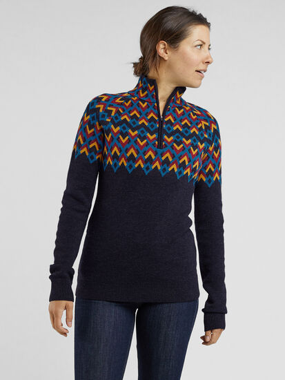 Lift Quarter Zip Sweater: Image 3