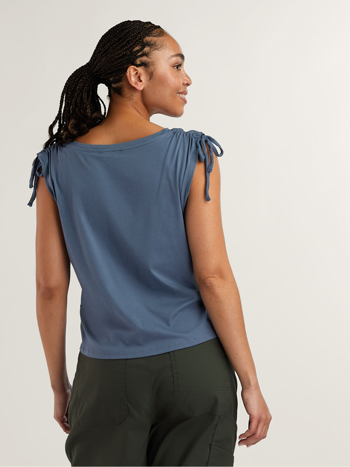OVERNEATH Rib Tank Rib Sleeves セット チャコール 8551-Graphite-7-