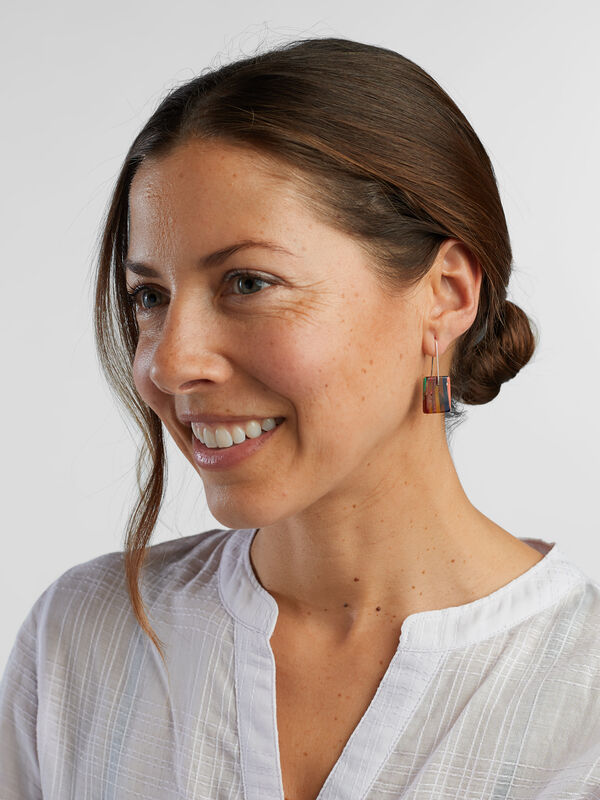 Surf Gems Sustainable Jewelry: Small Earrings
