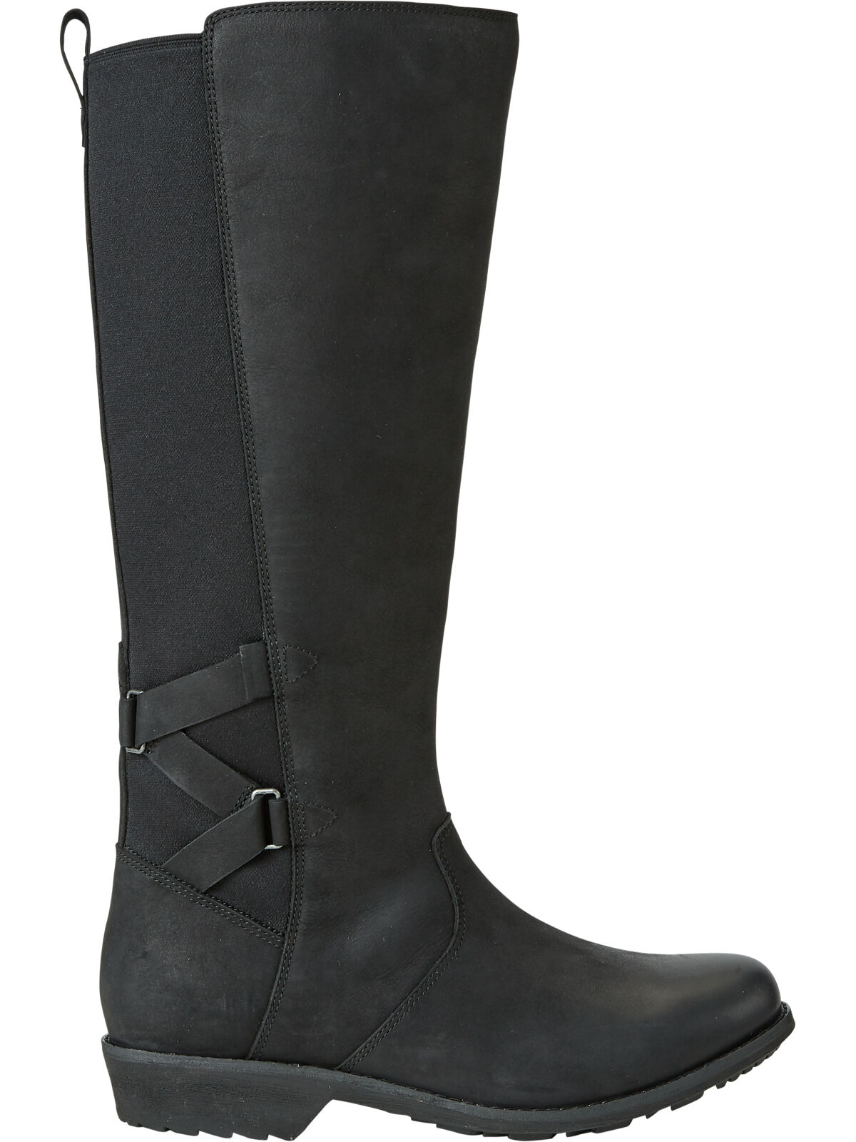 Teva Ellery Tall Boot Black Serious 