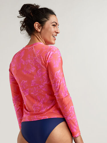Aquatic Life Rash Guard - Wildflowers